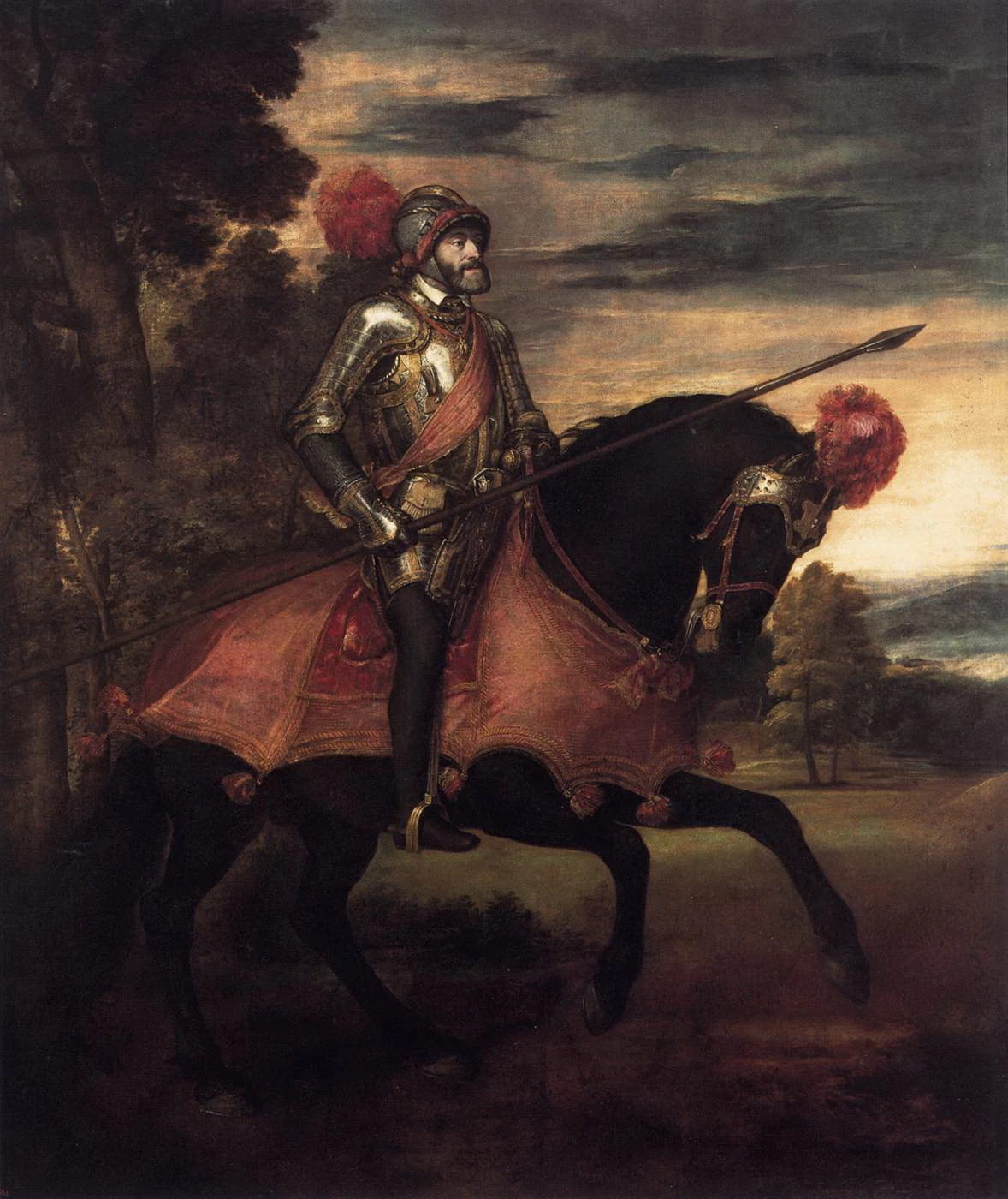 Ritratto di Carlo V a cavallo - Museo del Prado, Madrid