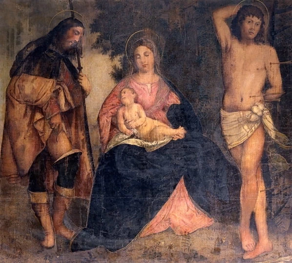 Madonna col Bambino e santo Sebastiano e Rocco