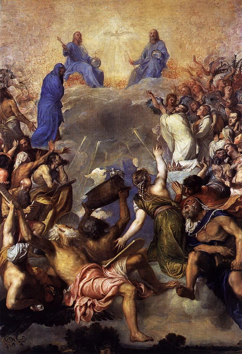 Trinità in gloria - Museo del Prado, Madrid