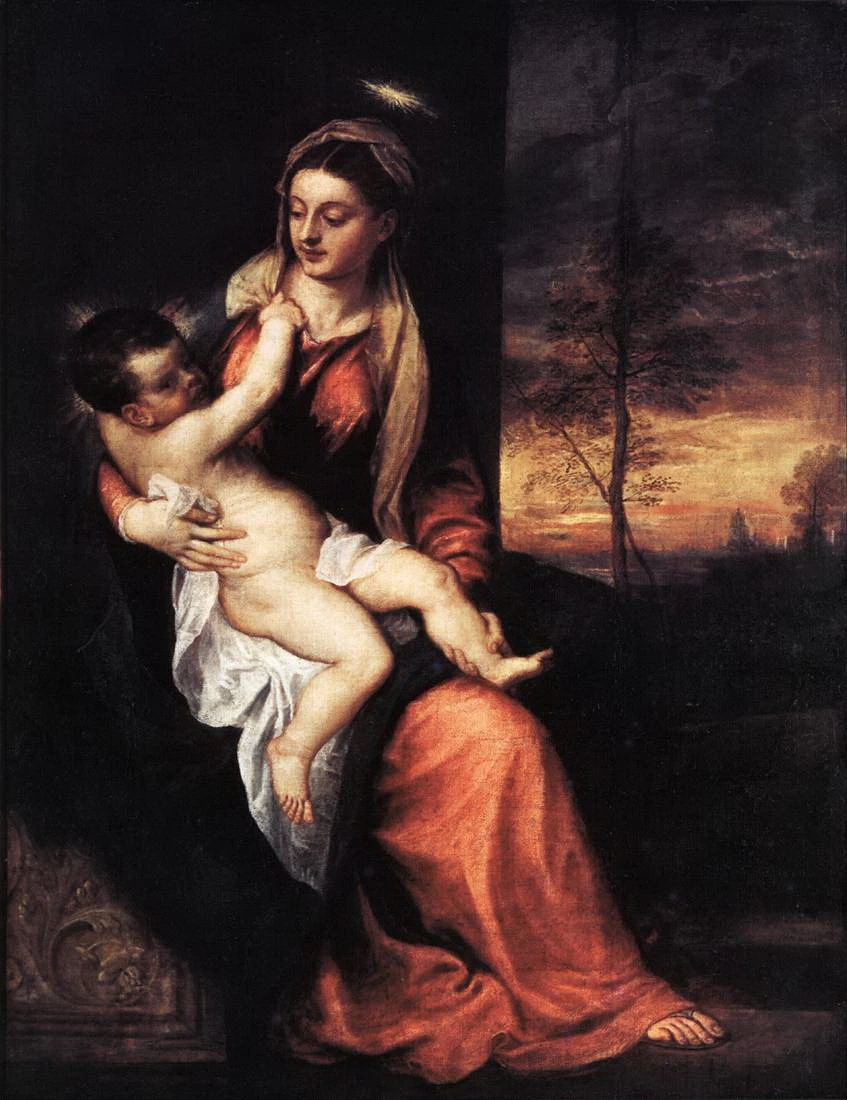 Madonna col Bambino - Alte Pinakothek, Munich