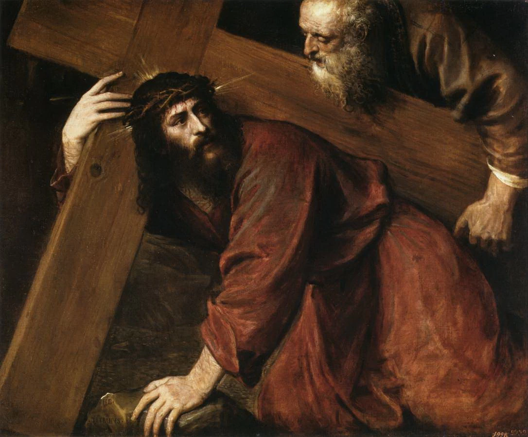 Cristo cade sotto la croce - Museo del Prado, Madrid