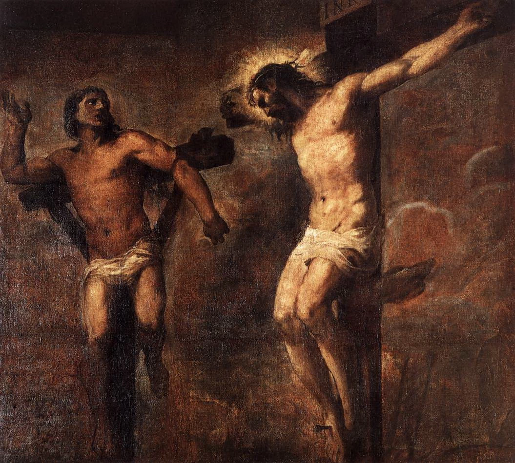 Cristo e il buon ladrone - Pinacoteca Nazionale, Bologna