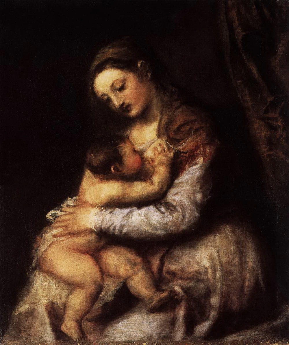 Vergine col Bambino - National Gallery, London