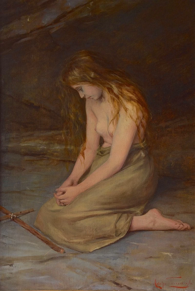 Adolfo Tommasi 47 Maria Maddalena penitente, 1893