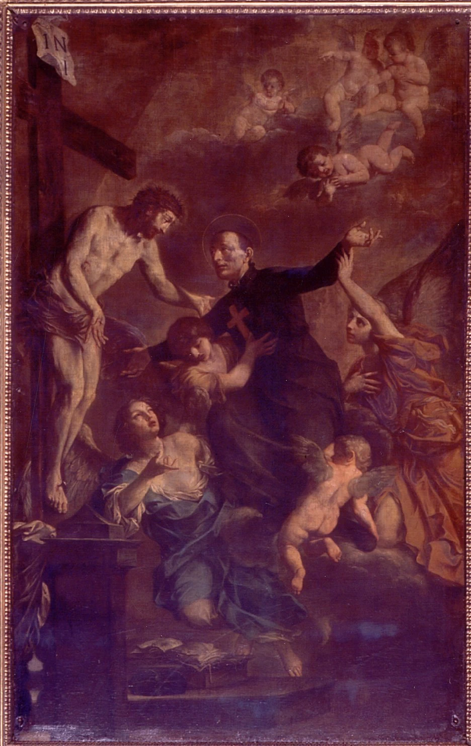 Felice Torelli 33 San Camillo de'Lellis e il miracolo del crocifisso Bologna