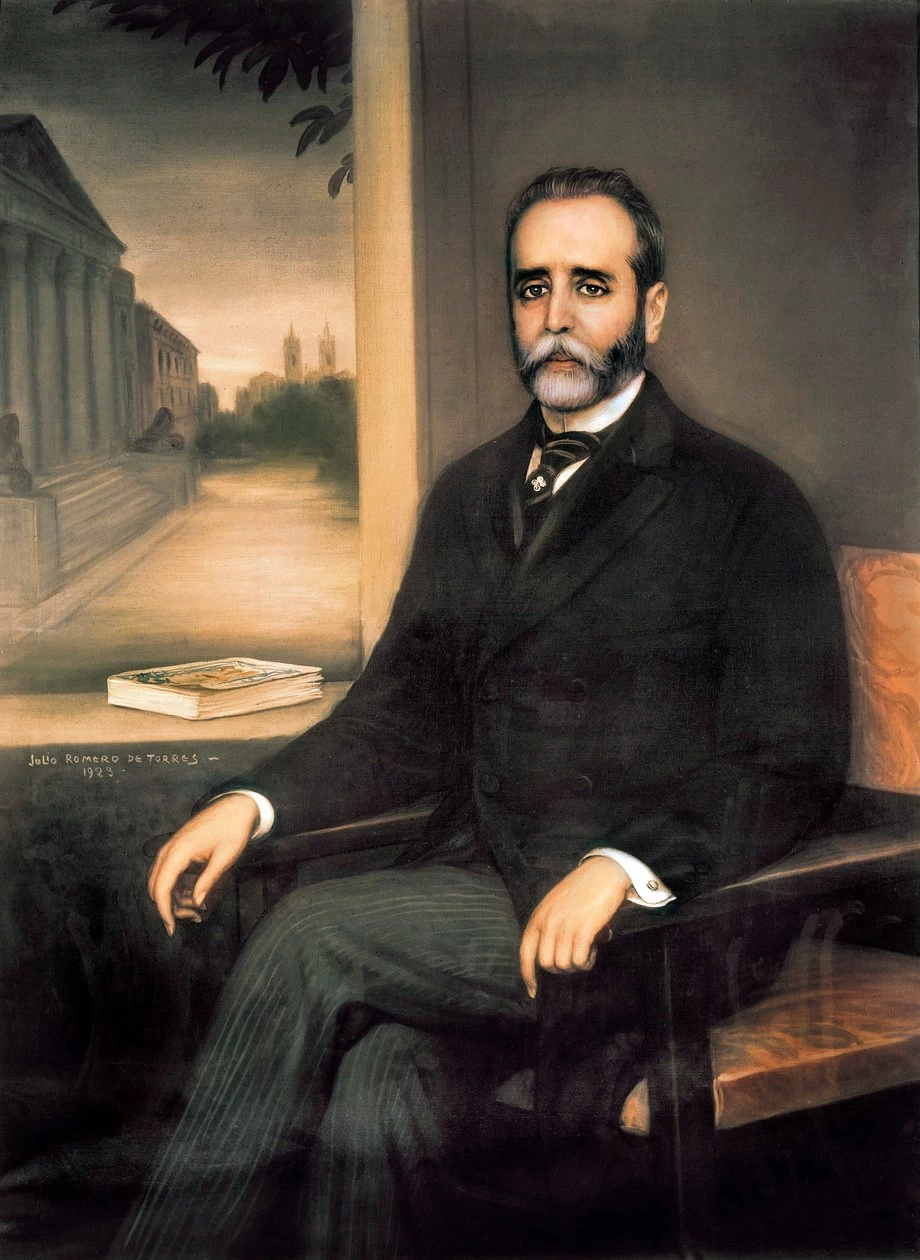 Julio Romero de Torres 127 Ritratto di Jose Sanchez Guerra, politico, avvocato e giornalista