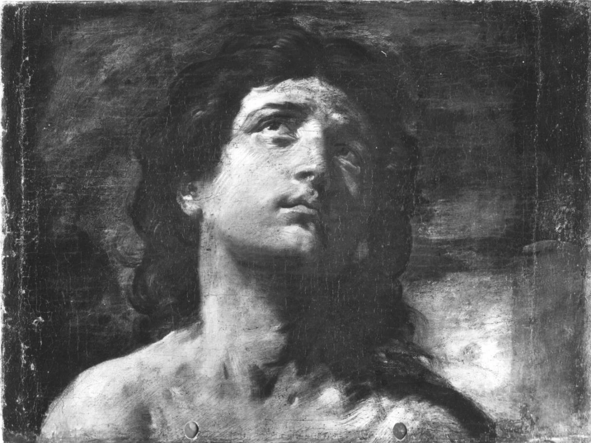 Flaminio Torri 38 Testa di santo Pinacoteca Brera, Milano