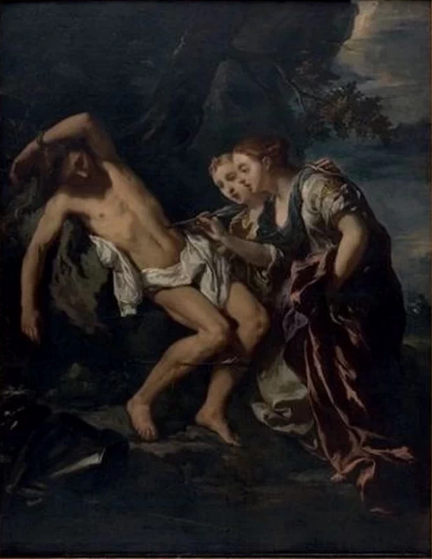 Jean François de Troy 148 San Sebastiano curato da Sant'Irene