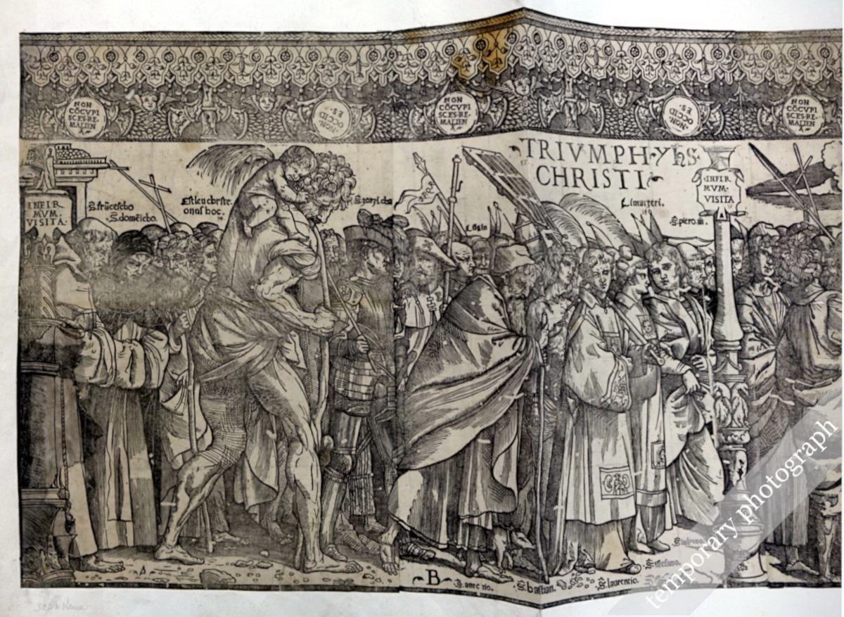 Degli Uberti L. (post 1517), Trionfo di Gesù Cristo