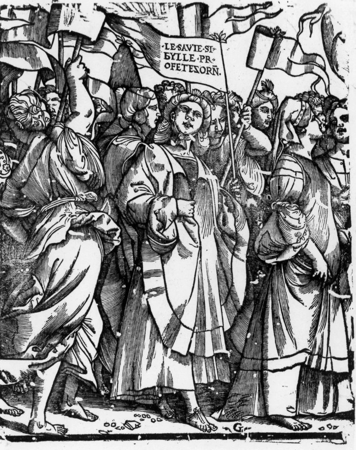 Degli Uberti L. (post 1517) - Tiziani Vecellio, Trionfo di Gesù Cristo con sibille