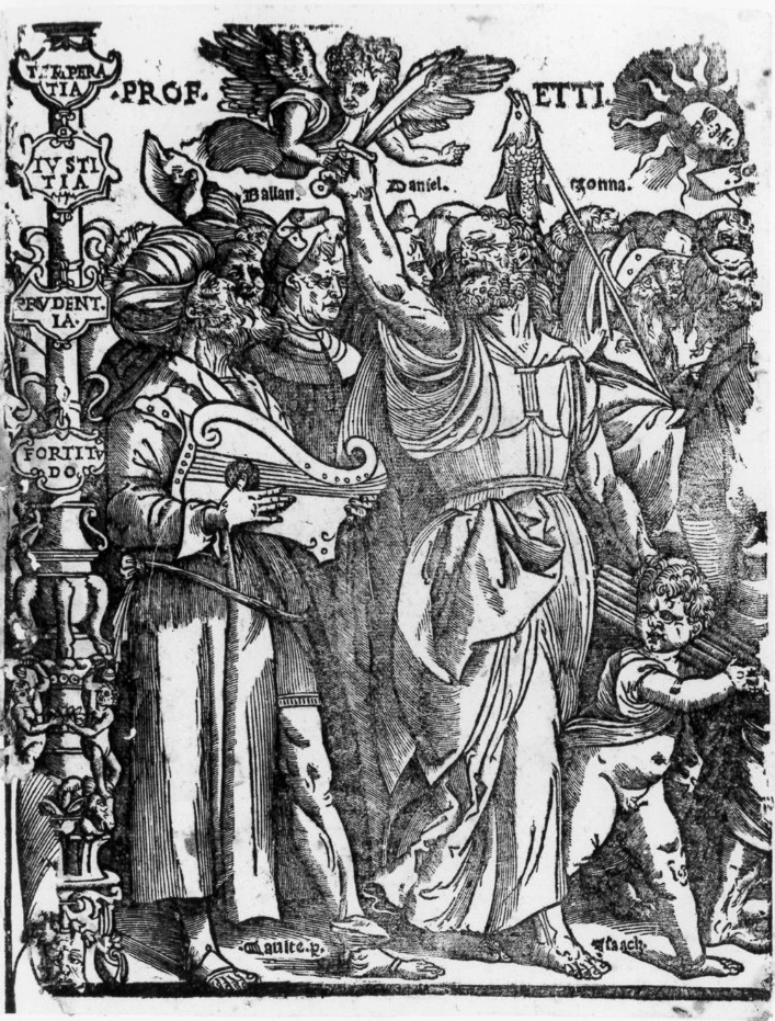 Degli Uberti L. (post 1517) - Tiziani Vecellio, Trionfo di Gesù Cristo con profeti