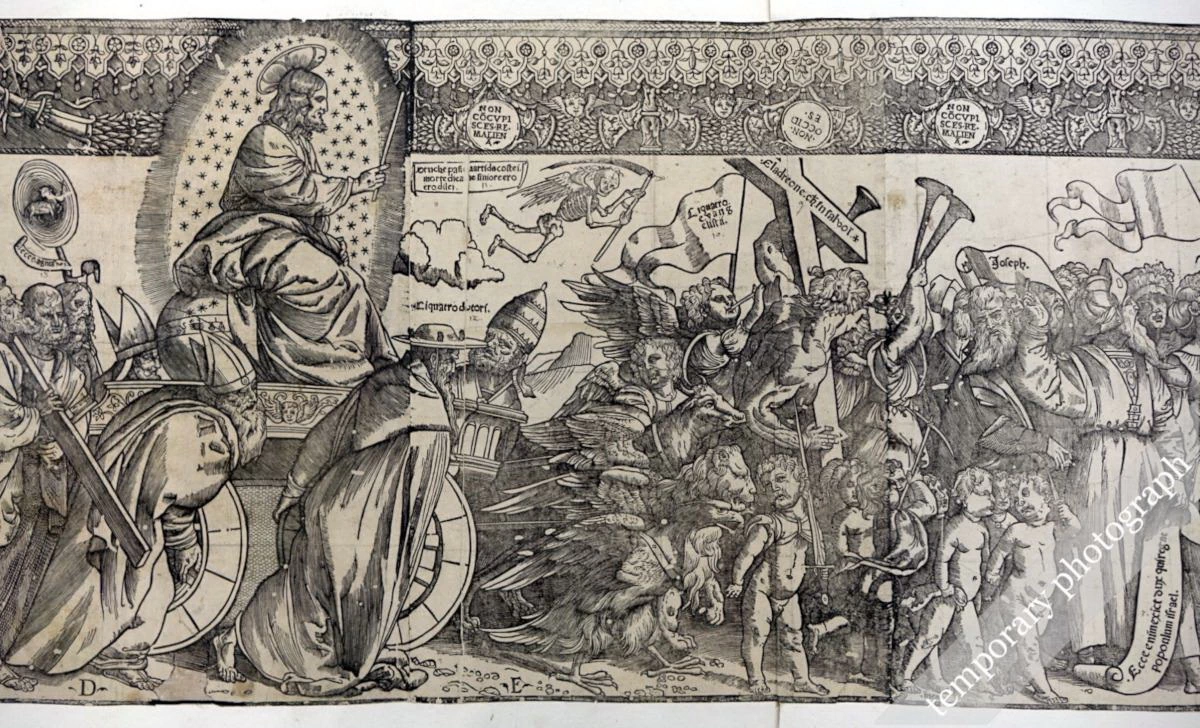 Degli Uberti L. (post 1517), Trionfo di Gesù Cristo
