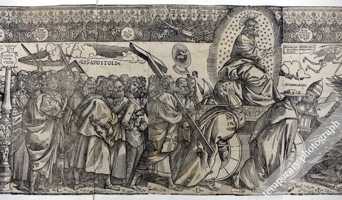 Degli Uberti L. (post 1517), Trionfo di Gesù Cristo