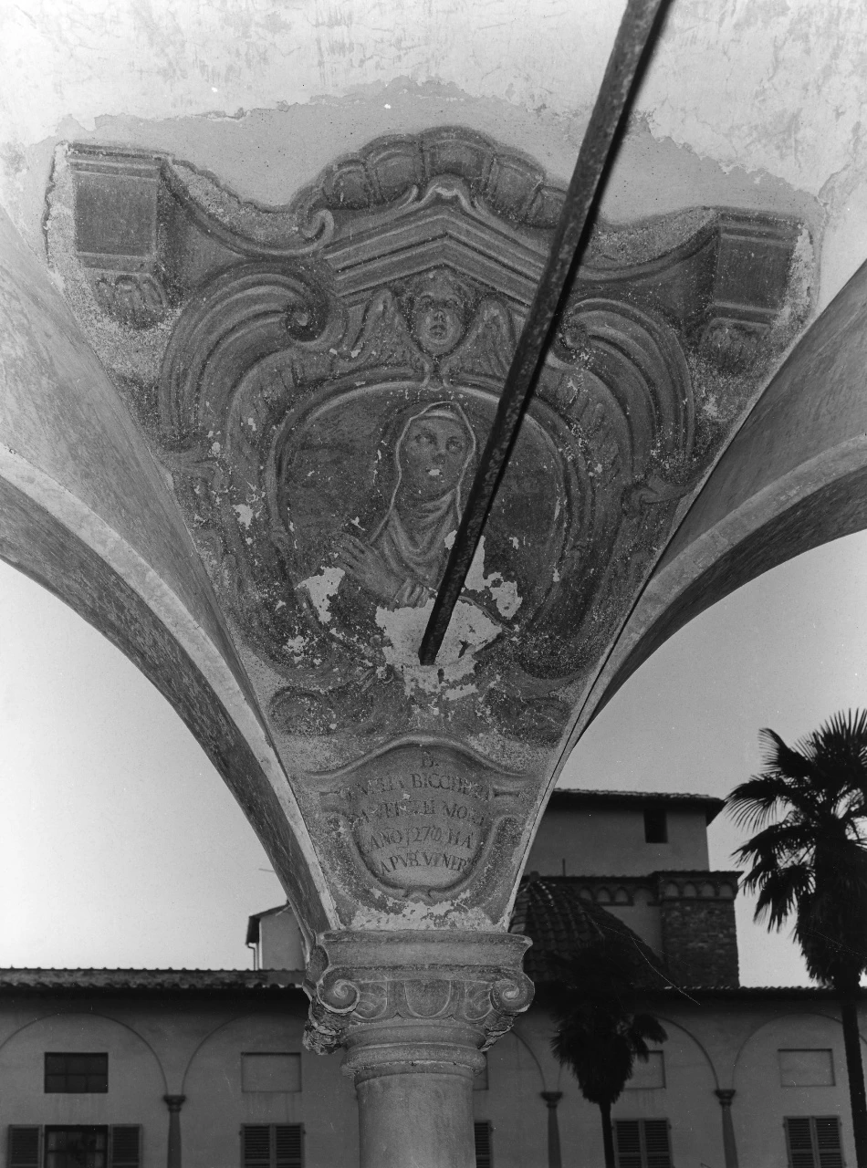 Cosimo Ulivelli 131 ritratto di Beata domenicana Chiostro di San Domenico, Firenze attribuito