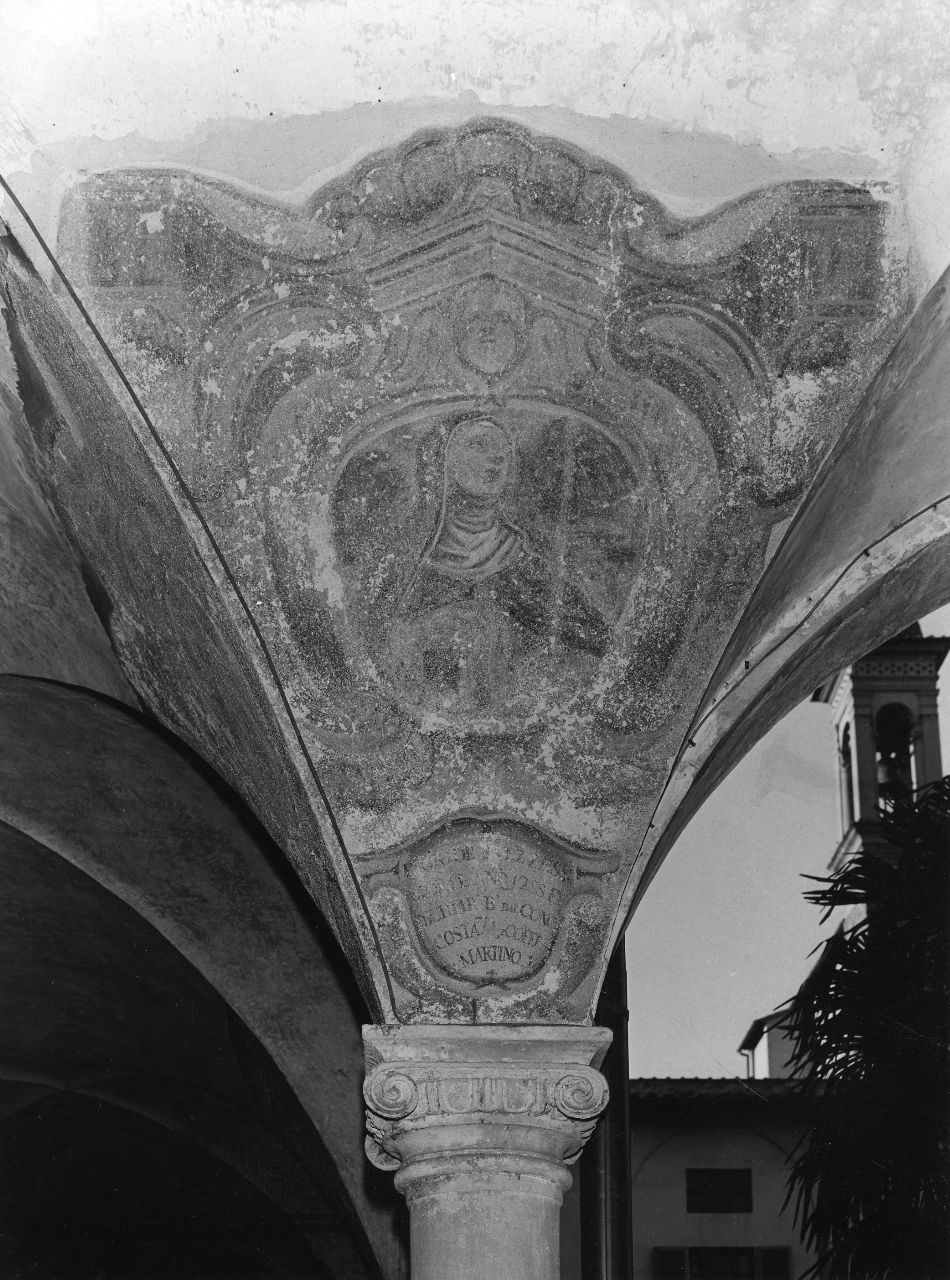 Cosimo Ulivelli 132 ritratto di Beata domenicana Chiostro di San Domenico, Firenze attribuito