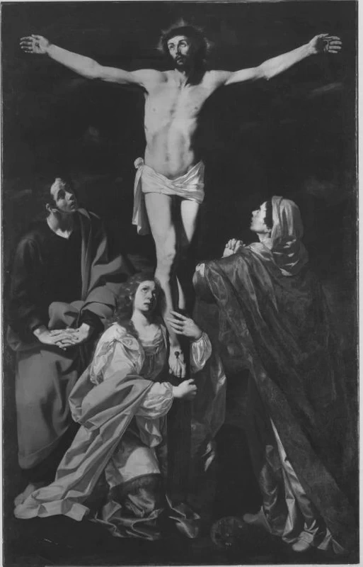 Andrea Vaccaro 16 Cristo in croce Bavarian State Painting Collections, Monaco di Baviera