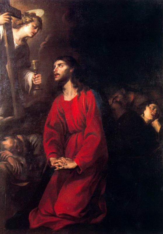 Andrea Vaccaro 34 Gesù nell'Orto del Getsemani Abbazia di Montserrat