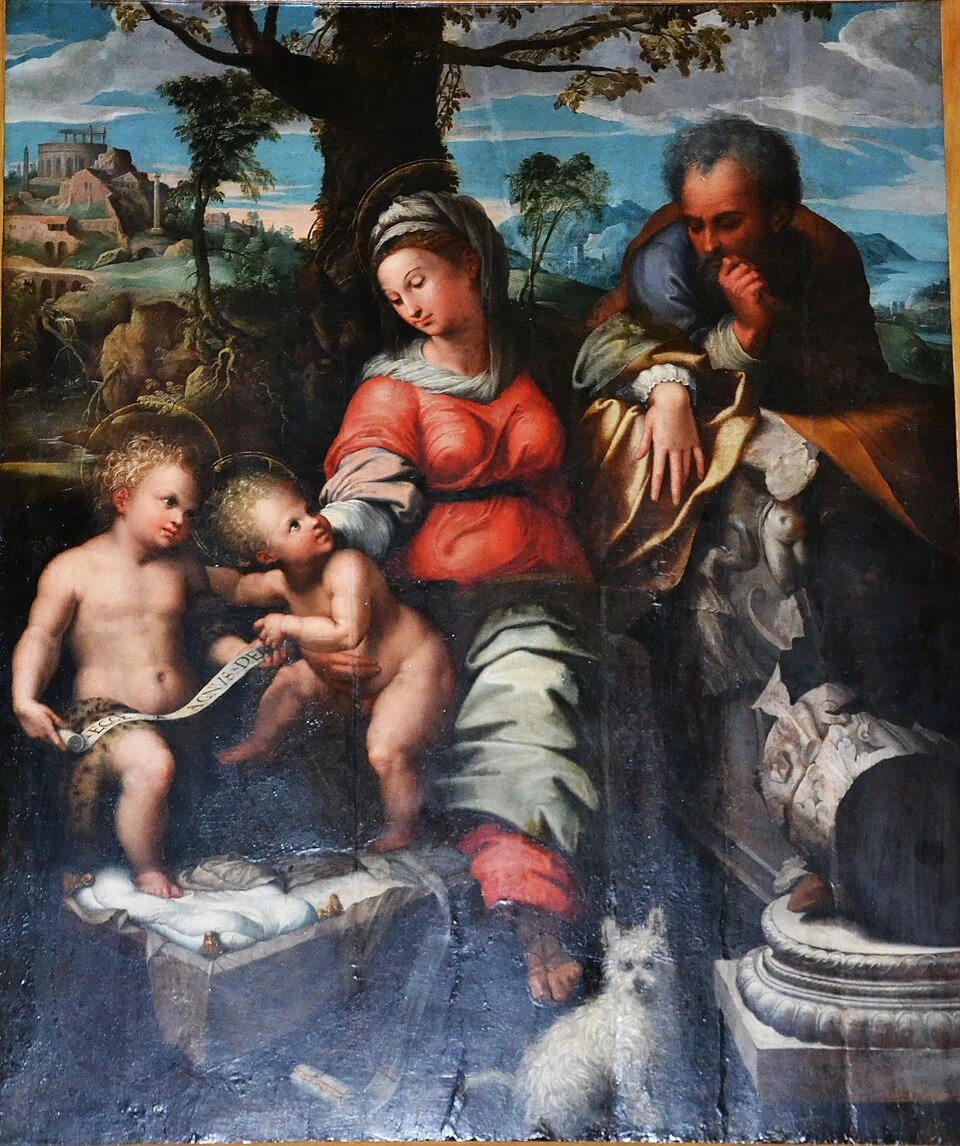Perin del Vaga 72 Santuario di Nostra Signora Incoronata Coronata, Genova