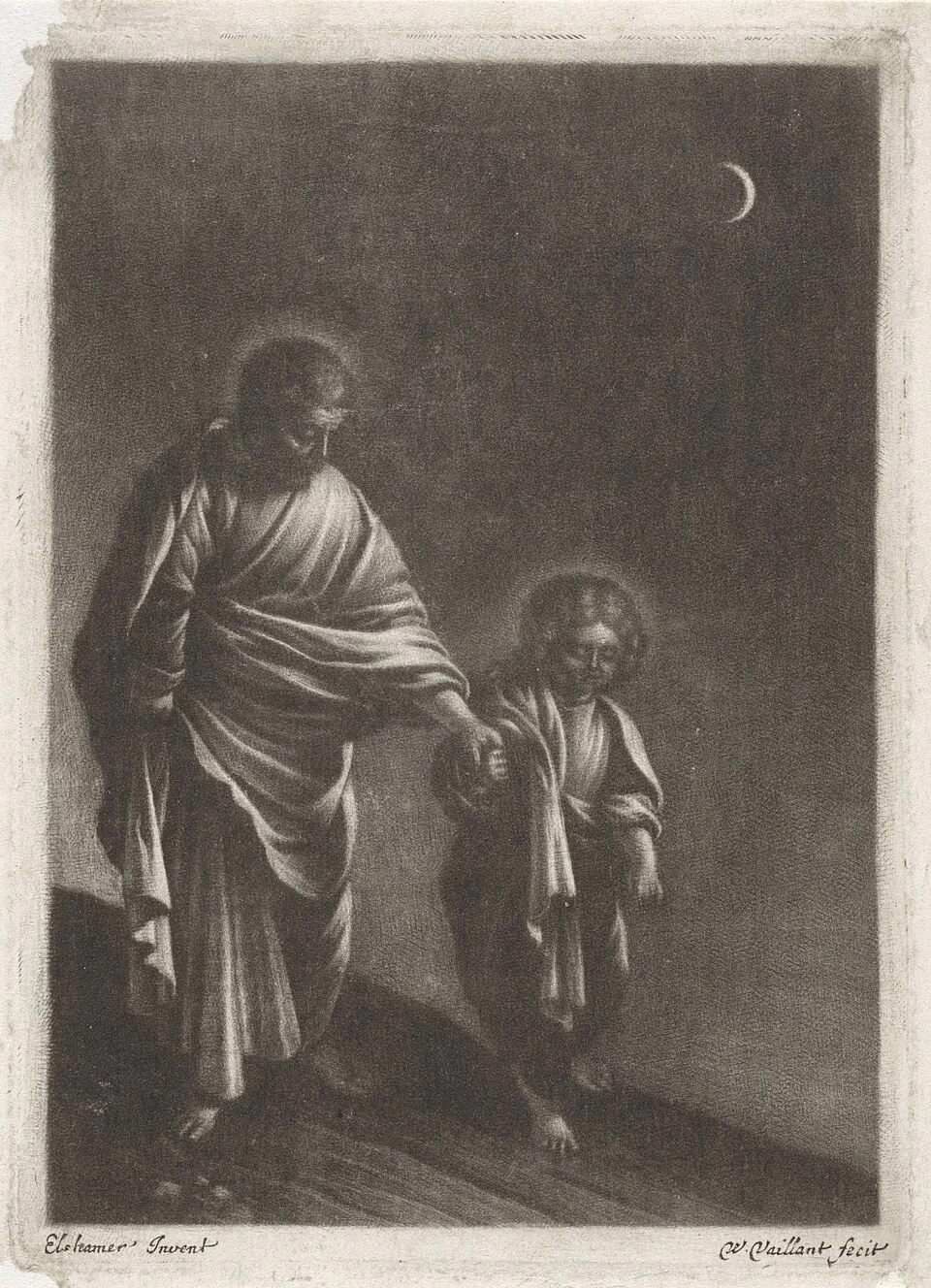 Wallerant Vaillant 58 San Giuseppe con il Bambino Gesù