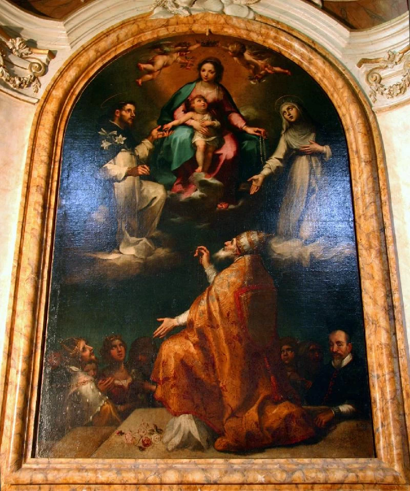 18 Vanni F. (1609), Madonna del rosario beweb