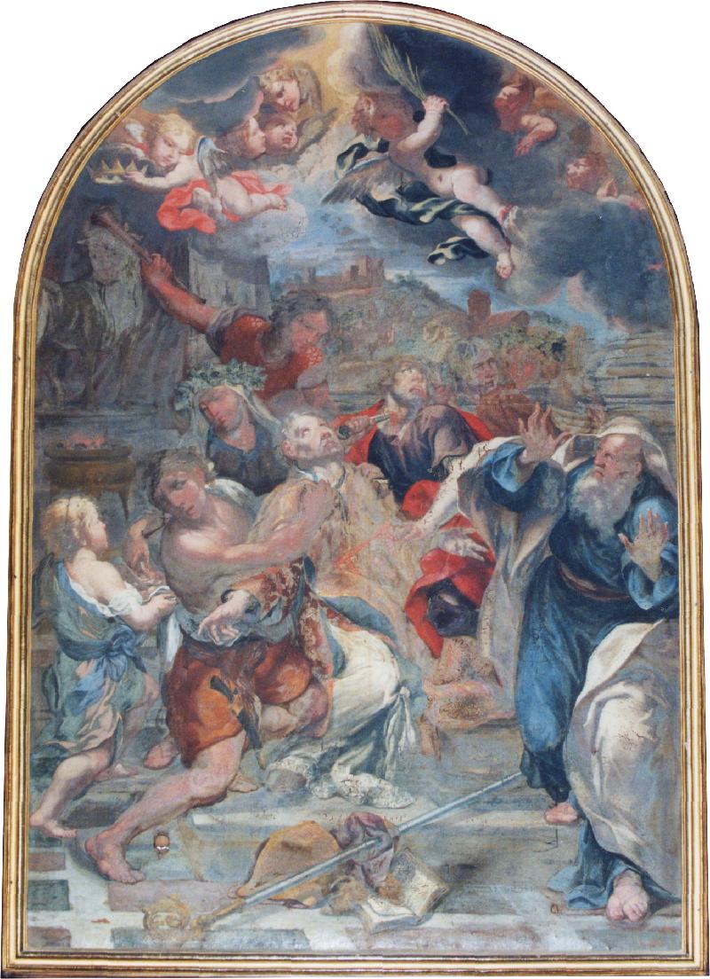 29 Vanni F. sec. XVII, San Giovenale aggredito dai devoti di Bacco beweb