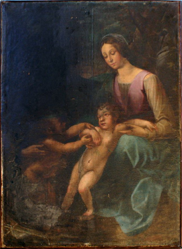 30 Bott. di Vanni F. sec. XVI, Madonna con Gesù Bambino e San Giovannino beweb