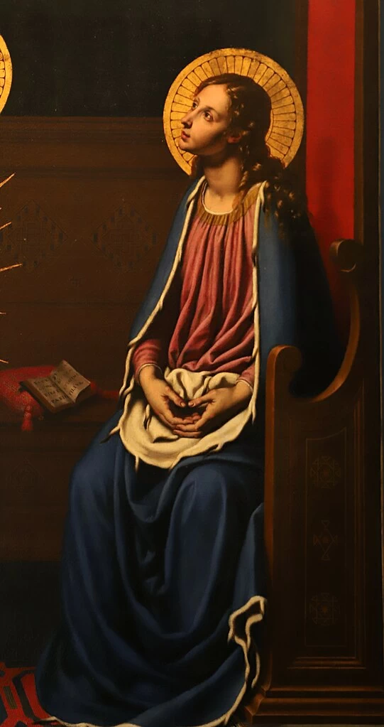 Vannini Ottavio 11 Annunciazione. Maria annunciata Museo diocesano (Castiglione Fiorentino)