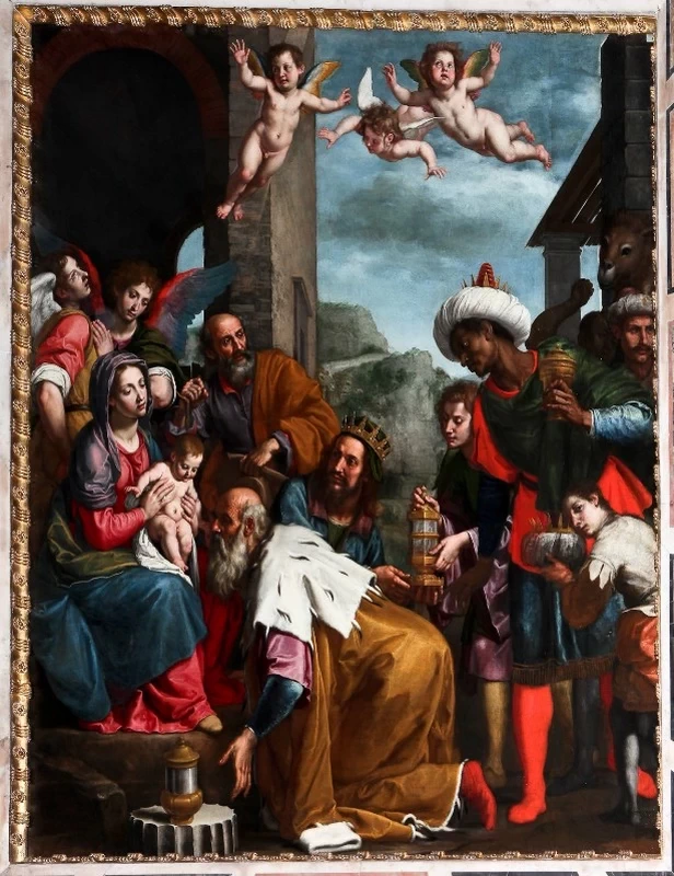 Vannini Ottavio 2 Adorazione dei Magi San Gaetano, Firenze