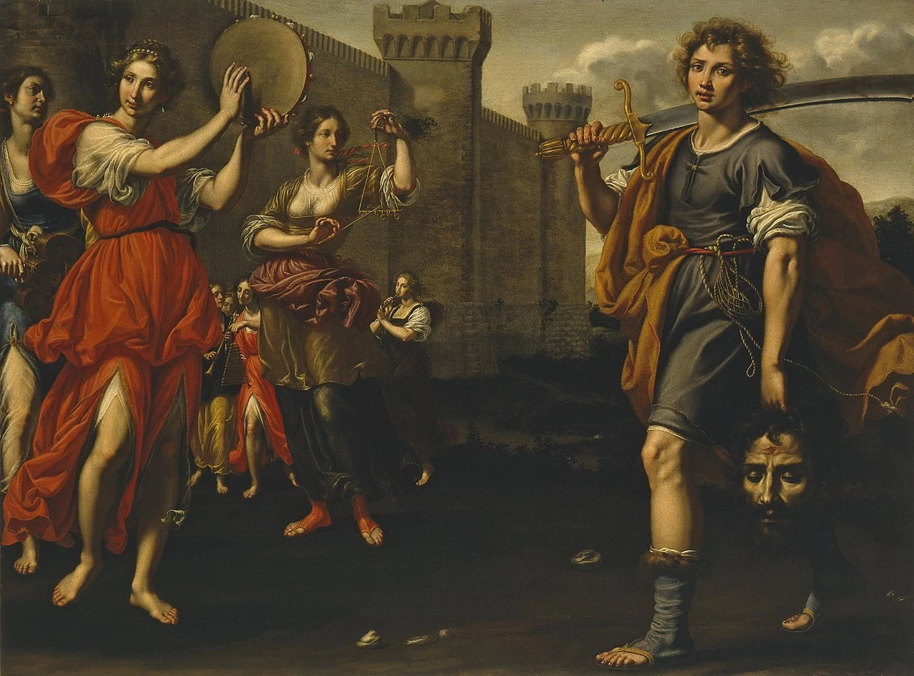Vannini Ottavio 81 Trionfo di Davide Hermitage, San Pietroburgo