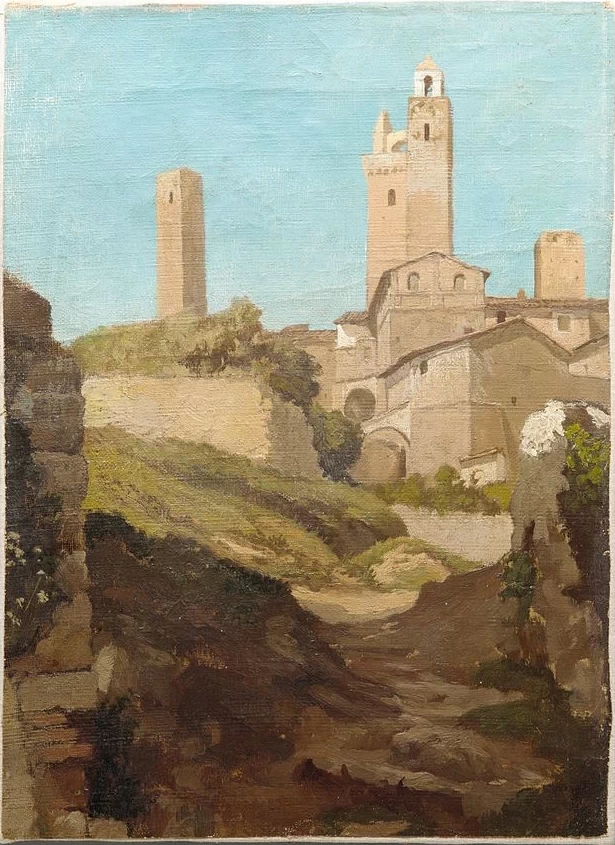 Elihu Vedder 52 San Gimignano Metropolitan Museum of Art, New York