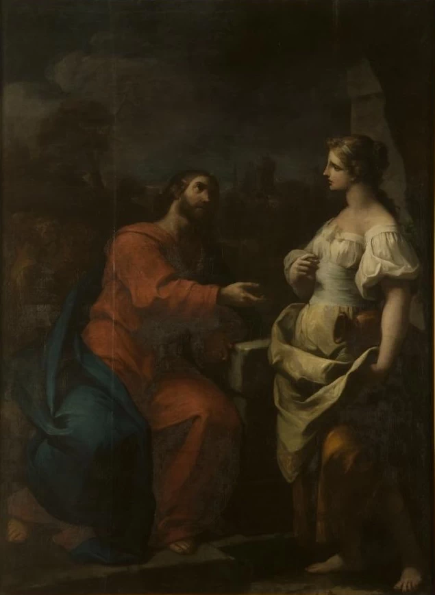 Cristo e la Samaritana - Museo Nacional de Escultura de Valladolid
