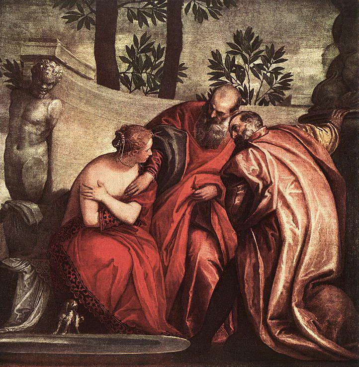 Susanna e i vecchioni - Musée du Louvre, Paris