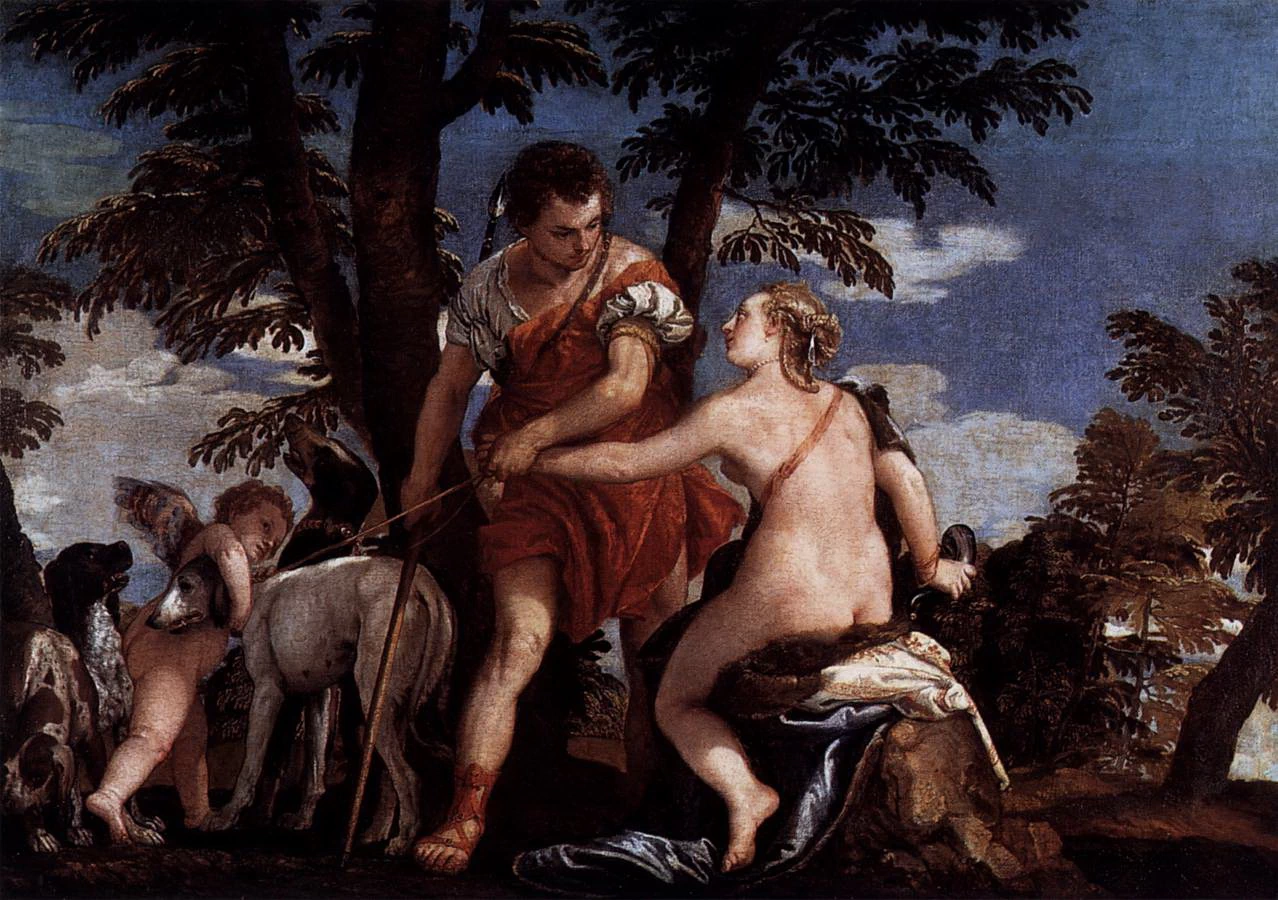 Venere e Adone - Staatliche Kunstsammlungen, Augsburg