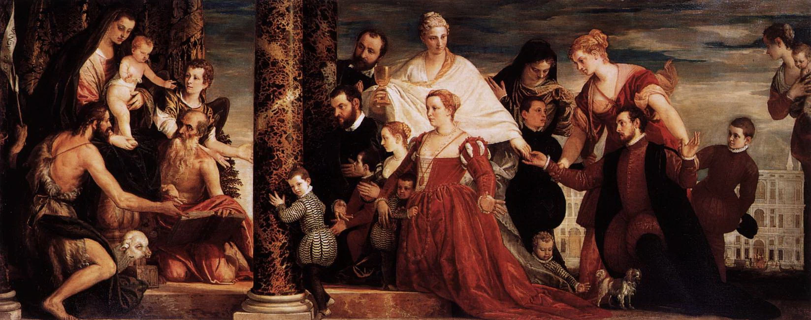 L'Adorazione della Vergine della Famiglia Coccina - Gemäldegalerie, Dresden