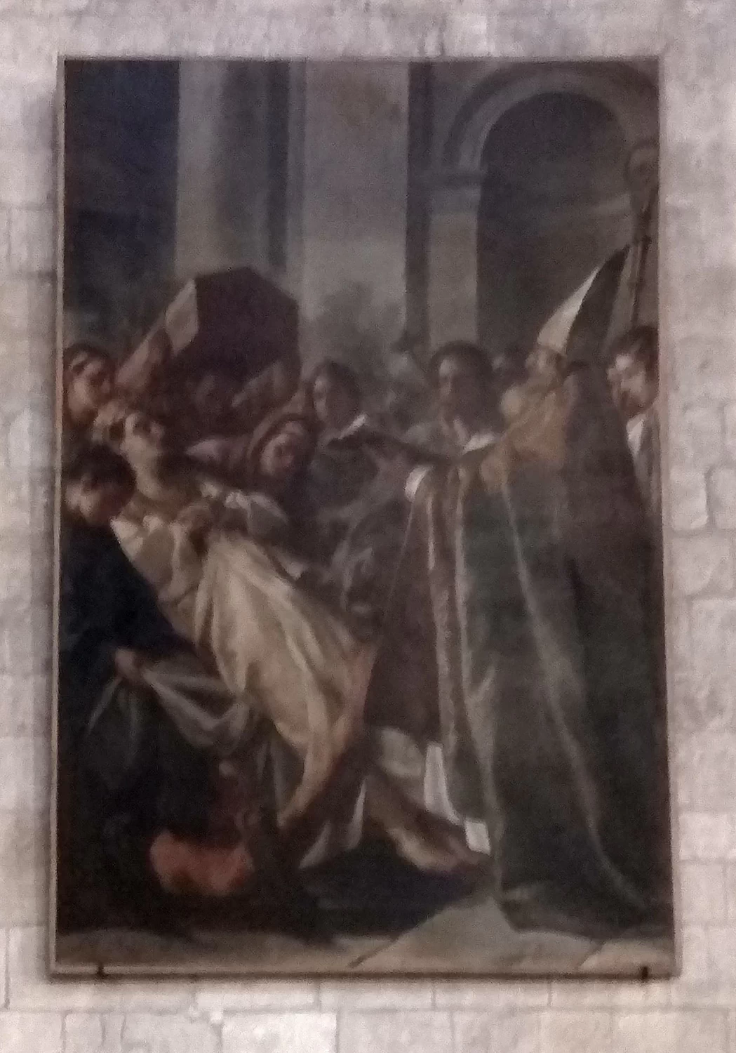 Joseph Marie Vien 27 I funerali di Santa Marta Collégiale Sainte Marthe de Tarascon