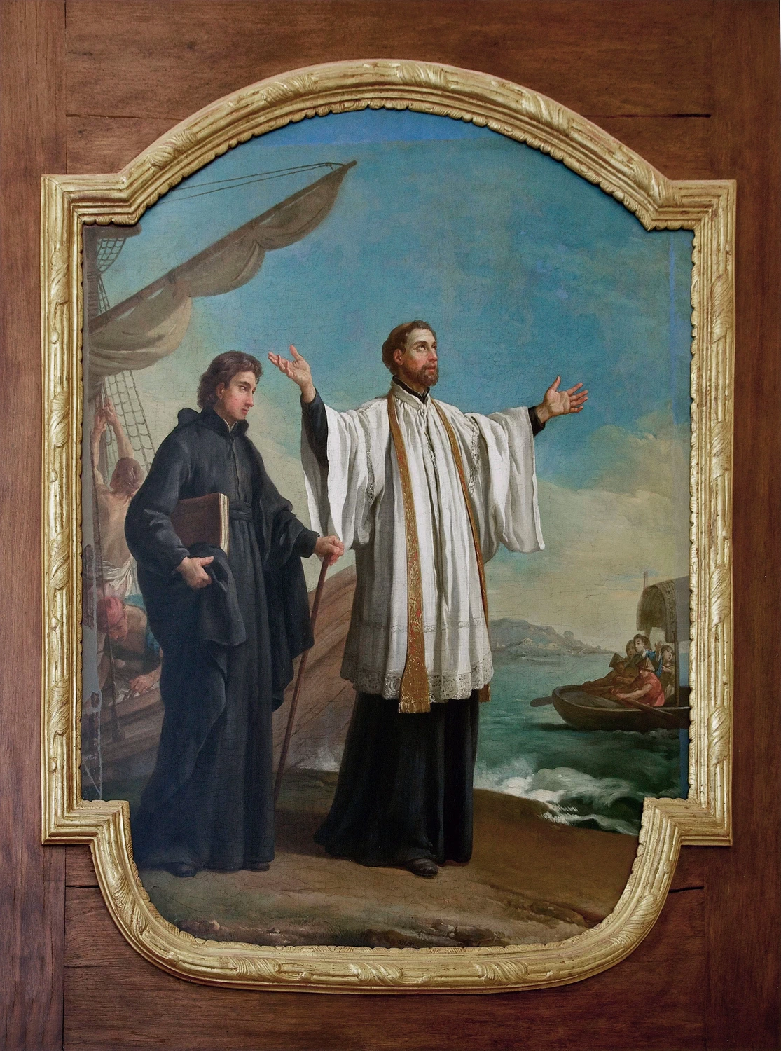 Joseph Marie Vien 66 San Francesco Saverio Reggia di Versailles