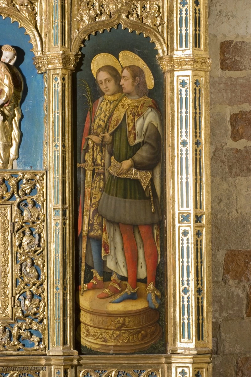 A. D'Alemagna G. (1443), Santi Nereo e Achilleo