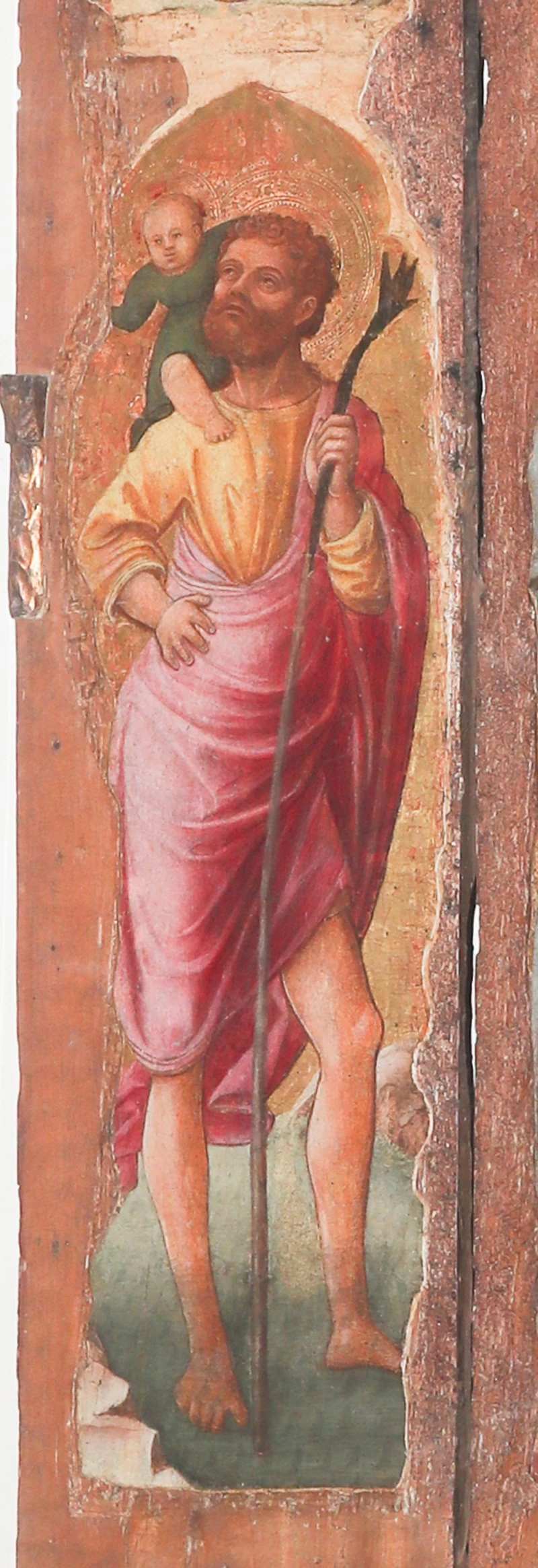 San Cristoforo traghetta Gesù