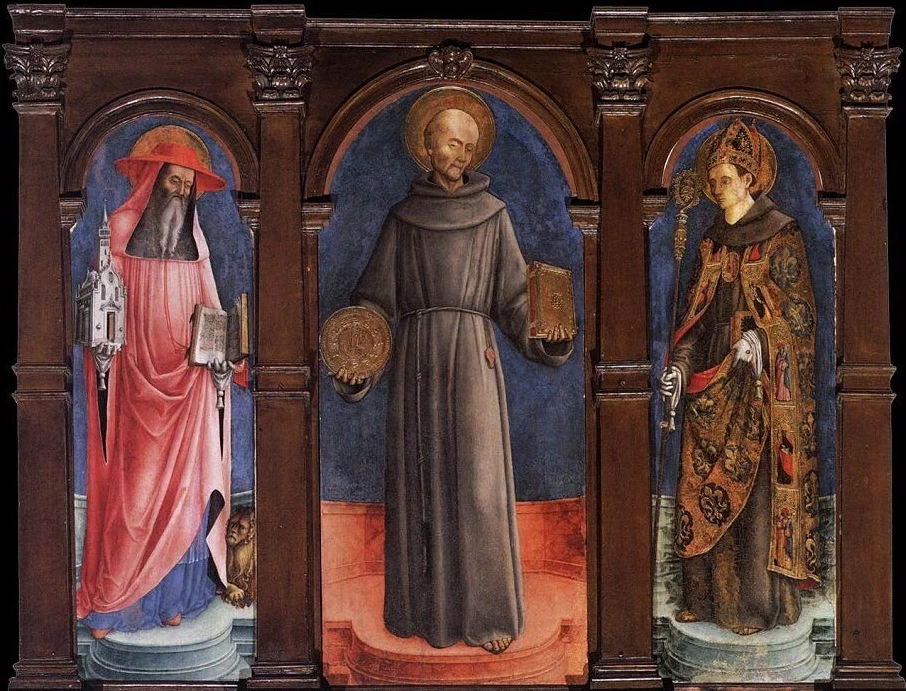 Santi Girolamo, Bernardino e Louis di Tolosa