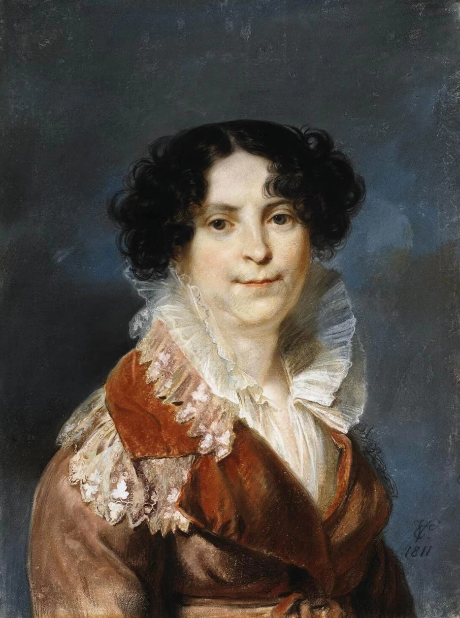 Carl Christian Vogel von Vogelstein 67 Ritratto di una signora Hermitage, San Pietroburgo