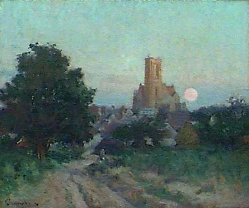 Robert William Vonnoh 81 San Mathurin, Francia