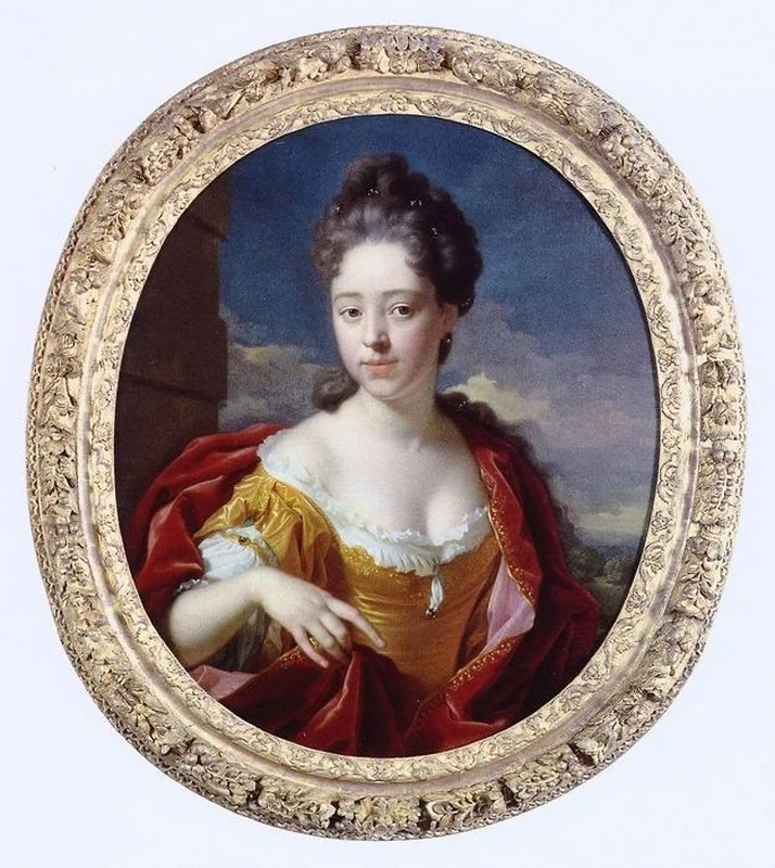 Adriaen van der Werff 103 Ritratto di Maria van der Werff Museo di Rotterdam 1