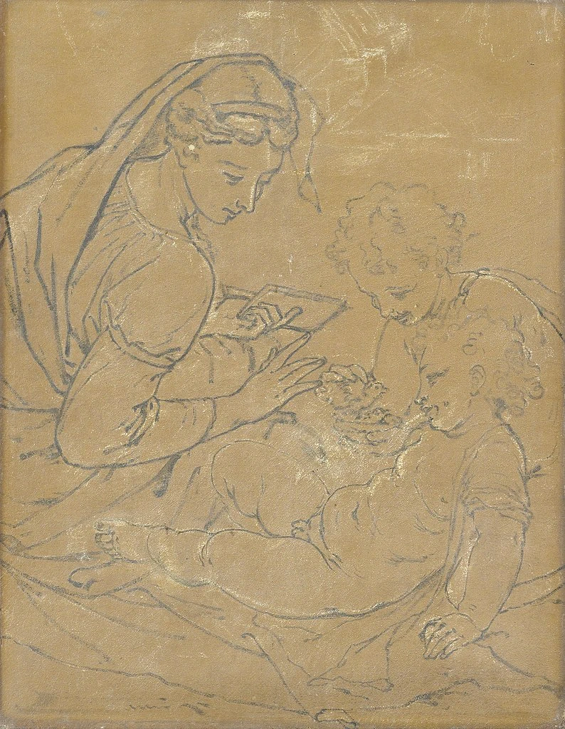 Adriaen van der Werff 68 Maria col Bambino e Giovannino Rijksmuseum Amsterdam