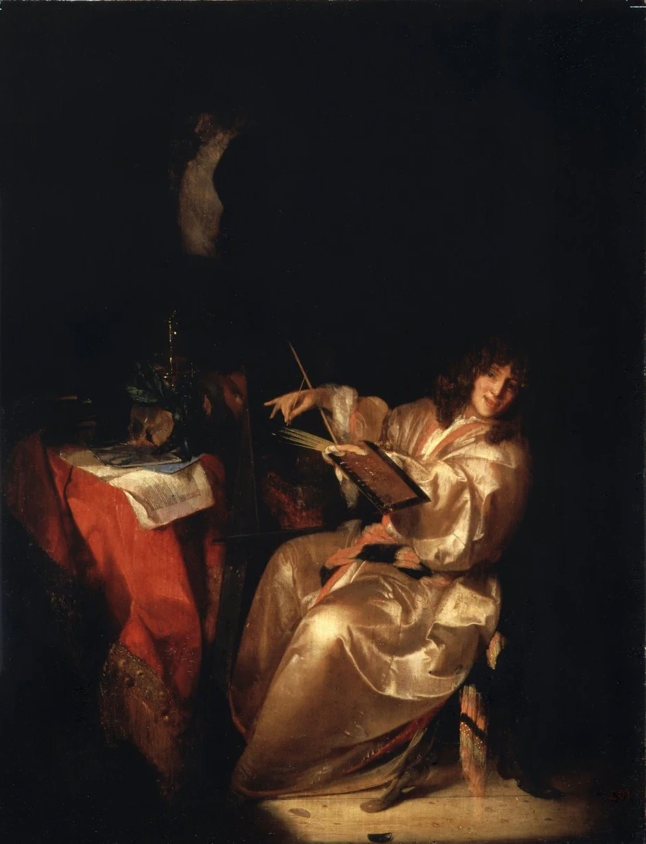 Adriaen van der Werff 7 Autoritratto Hermitage, San Pietroburgo