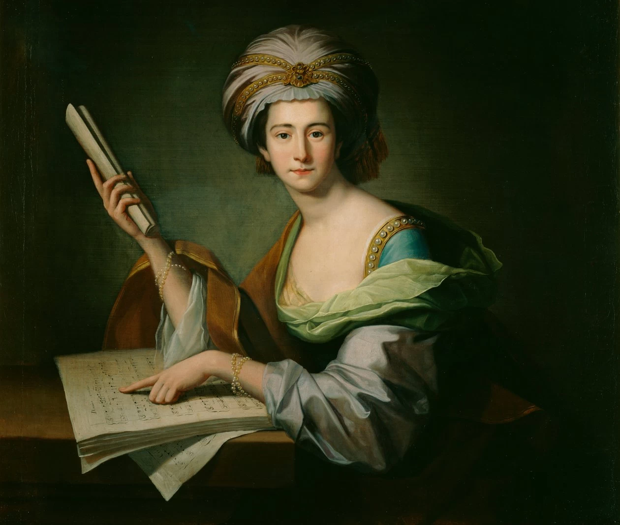 Benjamin West 117 Ritratto di Anna Maria Schutz, Lady Griffin