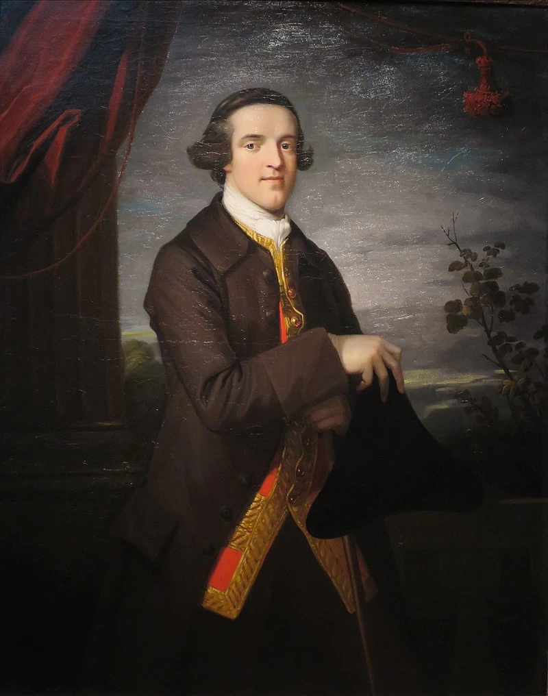 Benjamin West 122 Ritratto di George Harry Grey, Lord Grey Fine Arts Museums of San Francisco