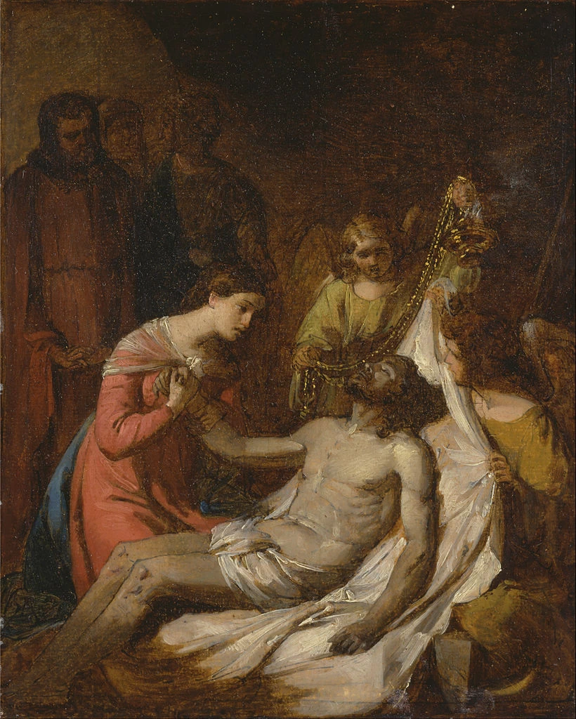 Benjamin West 144 Studio del Compianto sul Cristo morto Yale Center for British Art, New Haven