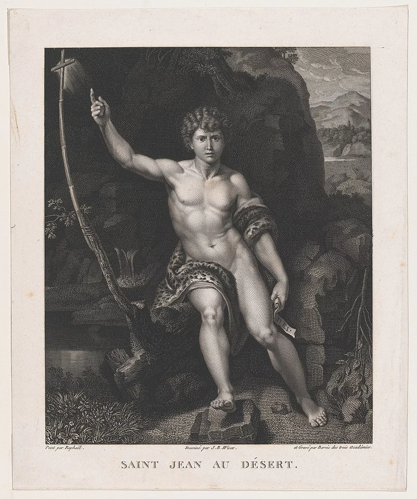 Jean Baptiste Wicar 103 San Giovanni Battista nel deserto Metropolitan Museum of Art, New York