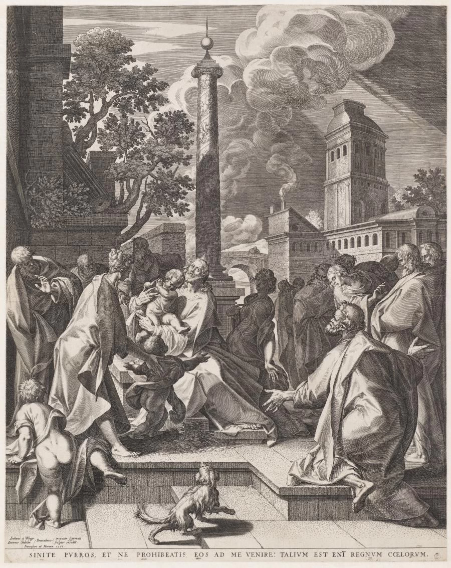 Cristo benedice il bambino