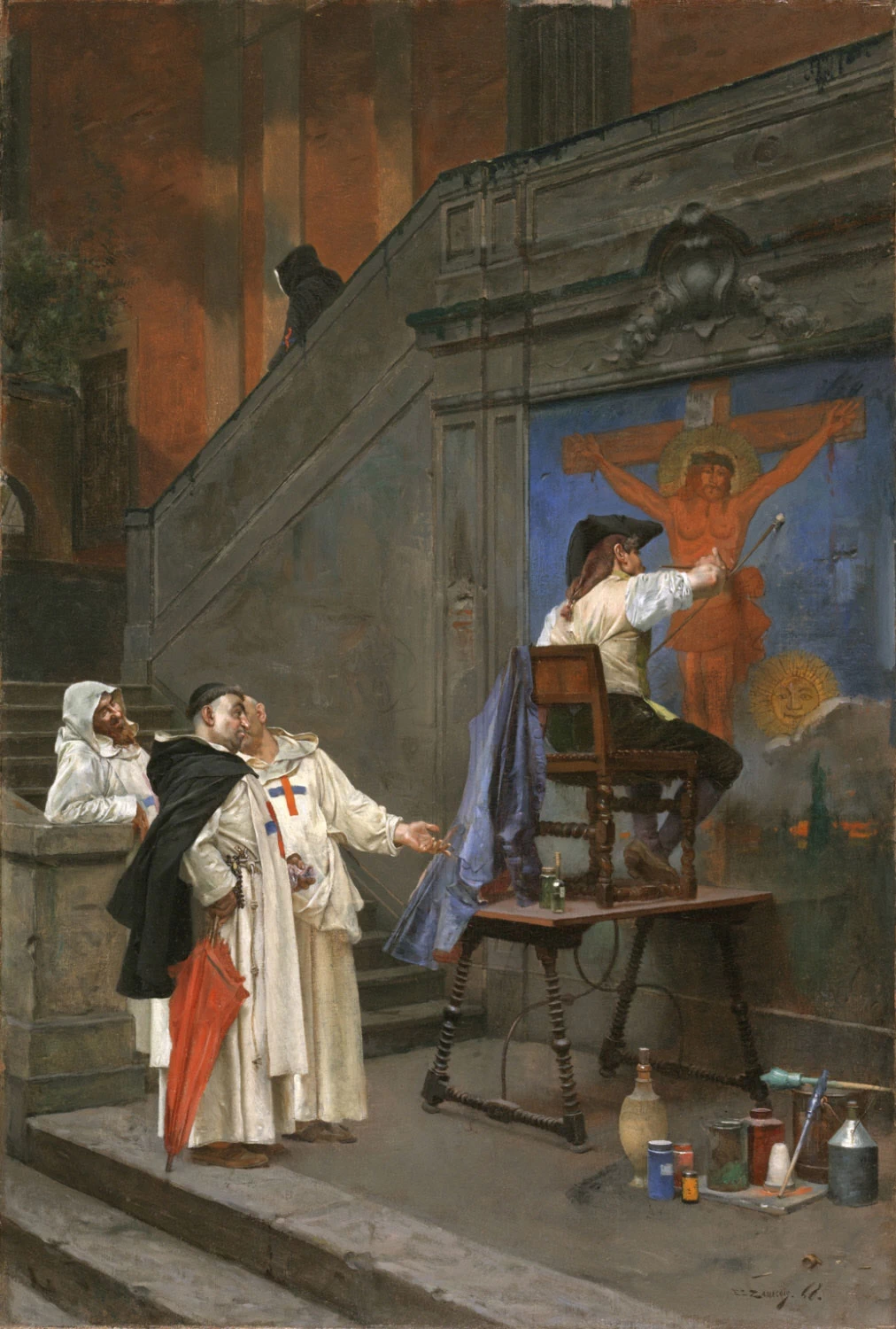 Eduardo Zamacois y Zabala 21 Il pittore decorativo (Troppo sangue) Philadelphia Museum of Art